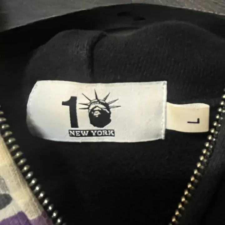 [BUNJANG] BAPE Kid Cudi 10th Anniversary Shark Hoodie - Black - Size L / 베이프 10주년 샤크 후드집업 키드커디 L