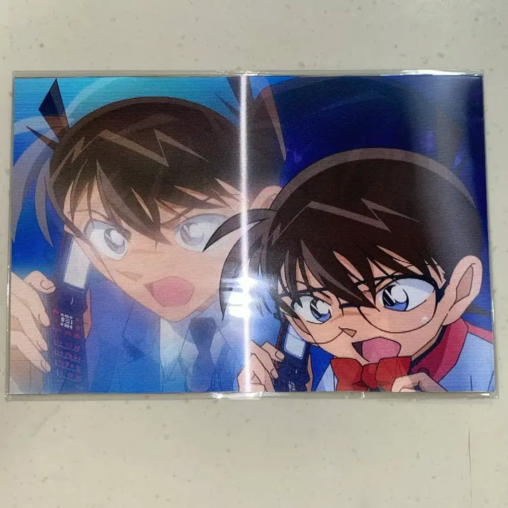 [BUNJANG] Detective Conan Art Nouveau Lenticular Postcard Shinichi / 명탐정코난 팝업 아르누보 렌테큘러 엽서 코난 남도일 신이치