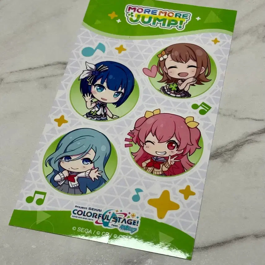 [BUNJANG] More More Jump! Project Sekai Official Sticker / 모어모어점프 모모점 프세카 스티커공식
