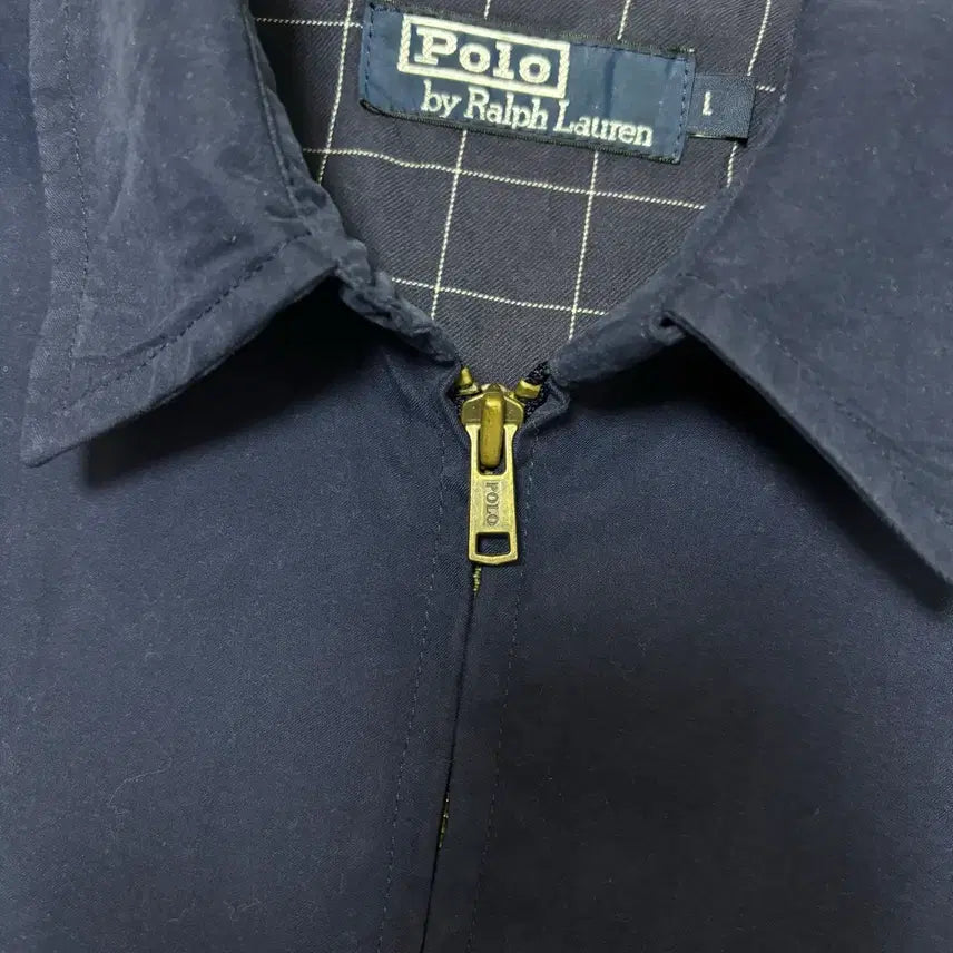 [BUNJANG] Polo Ralph Lauren Navy Swing Top Blouson Jacket / Polo Ralph Lauren 폴로 랄프로렌 네이비 스윙톱 블루종자켓