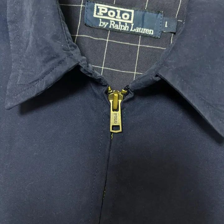 [BUNJANG] Polo Ralph Lauren Navy Swing Top Blouson Jacket / Polo Ralph Lauren 폴로 랄프로렌 네이비 스윙톱 블루종자켓