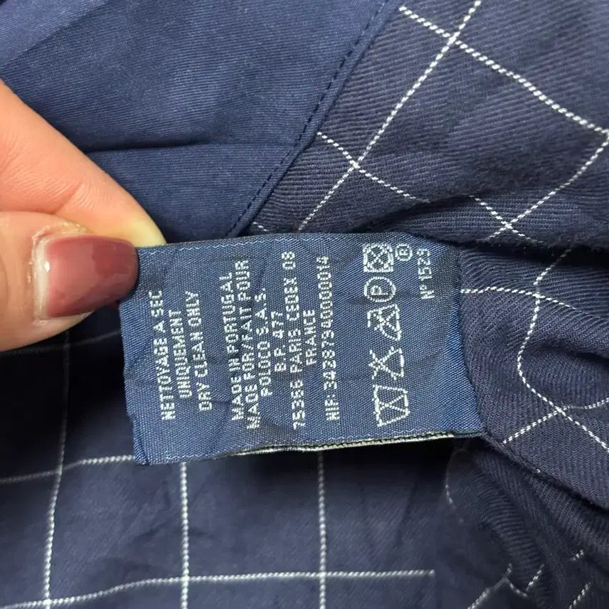[BUNJANG] Polo Ralph Lauren Navy Swing Top Blouson Jacket / Polo Ralph Lauren 폴로 랄프로렌 네이비 스윙톱 블루종자켓
