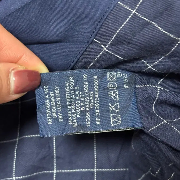 [BUNJANG] Polo Ralph Lauren Navy Swing Top Blouson Jacket / Polo Ralph Lauren 폴로 랄프로렌 네이비 스윙톱 블루종자켓