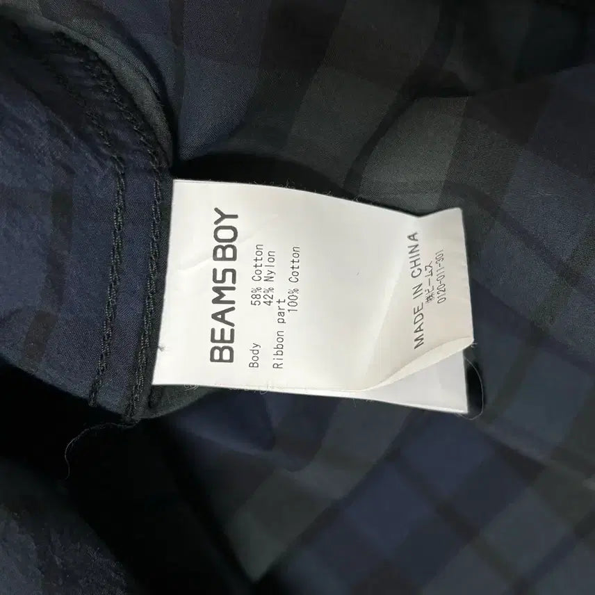 [BUNJANG] Beams Boy Black Watch Snow Parka / Beams boy 빔즈보이 블랙와치 스노우 파카