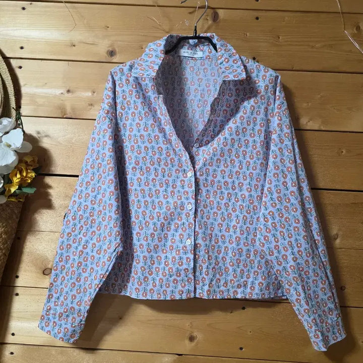 [BUNJANG] Floral Pattern Shirt / 꽃무늬셔츠