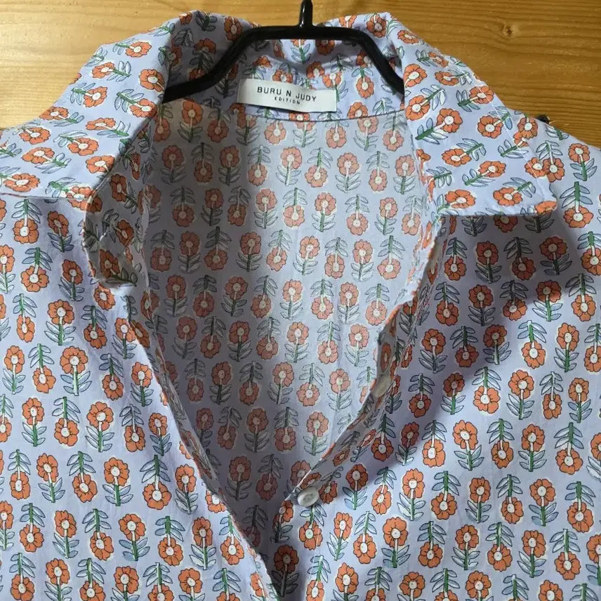 [BUNJANG] Floral Pattern Shirt / 꽃무늬셔츠