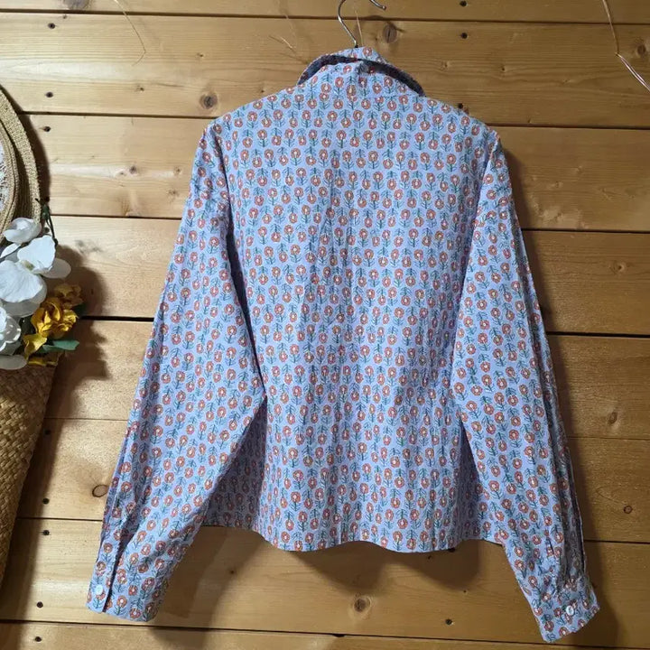 [BUNJANG] Floral Pattern Shirt / 꽃무늬셔츠