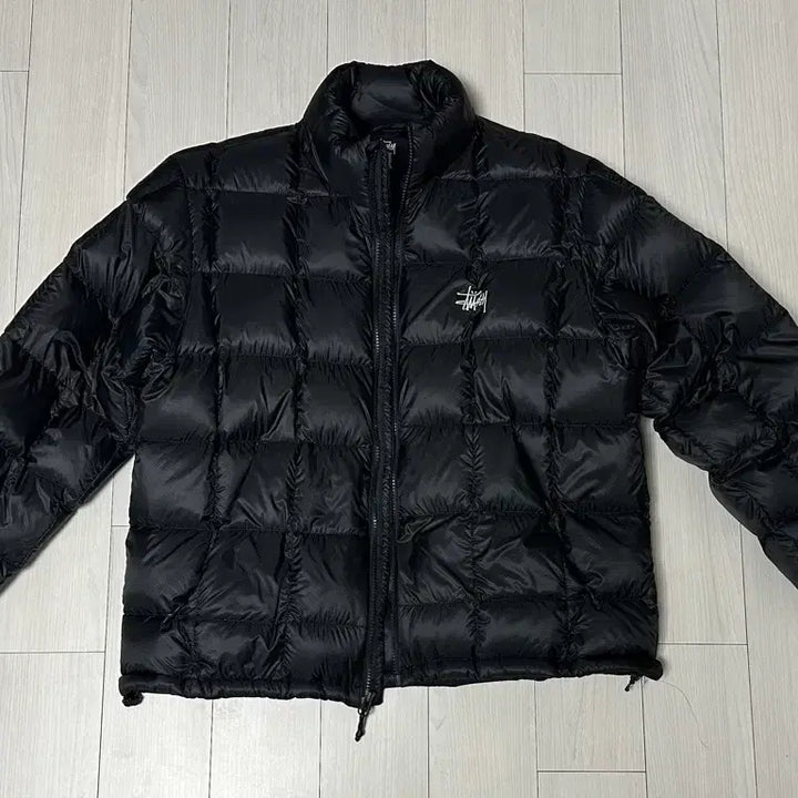 [BUNJANG] Stussy Midweight Puffer Jacket Black / 스투시 미드웨이트 퍼퍼 블랙