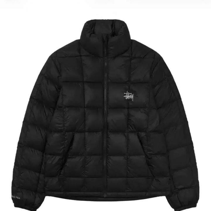 [BUNJANG] Stussy Midweight Puffer Jacket Black / 스투시 미드웨이트 퍼퍼 블랙