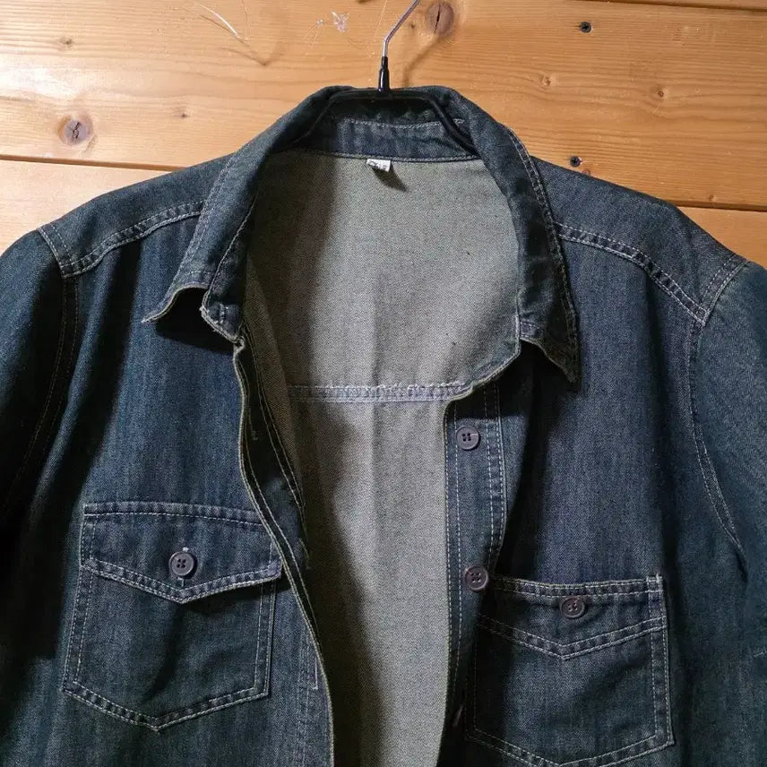 [BUNJANG] Unspecified Brand Cotton Shirt / 청셔츠