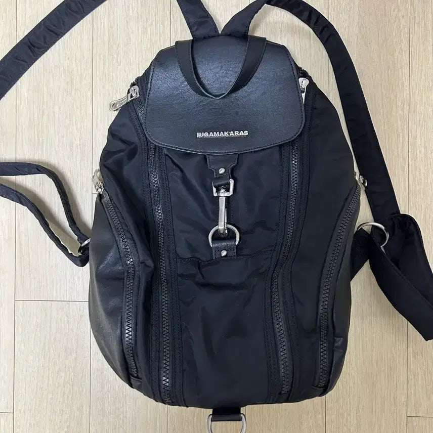 [BUNJANG] Iuga Makaras Nylon Backpack / 이우가마카라스 나일론 백팩 가방