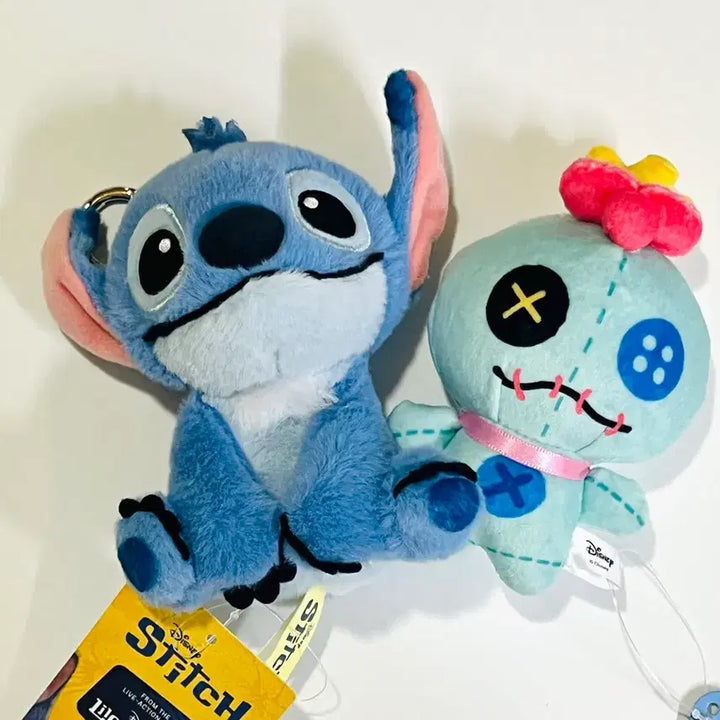 [BUNJANG] Disney Stitch Scrumptious Set Doll Keyring / 새상품) 스티치 스크럼프 세트 인형 키링