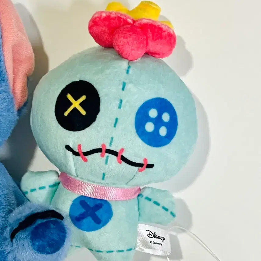 [BUNJANG] Disney Stitch Scrumptious Set Doll Keyring / 새상품) 스티치 스크럼프 세트 인형 키링