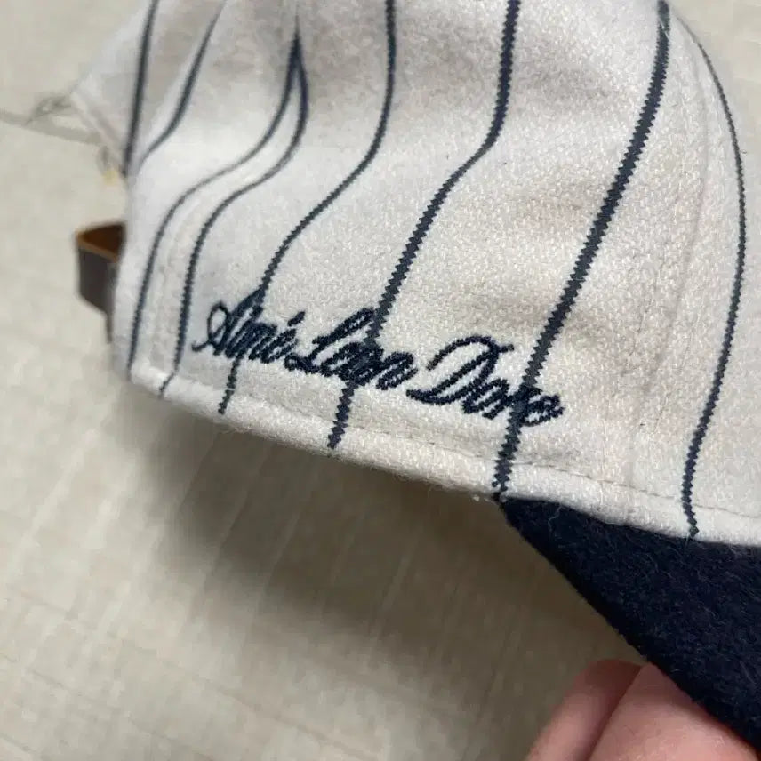 [BUNJANG] Aimé Leon Dore New Era Stripe Wool New York Yankees Cap / 에임레온도르 뉴에라 스트라이프 울 뉴욕양키스