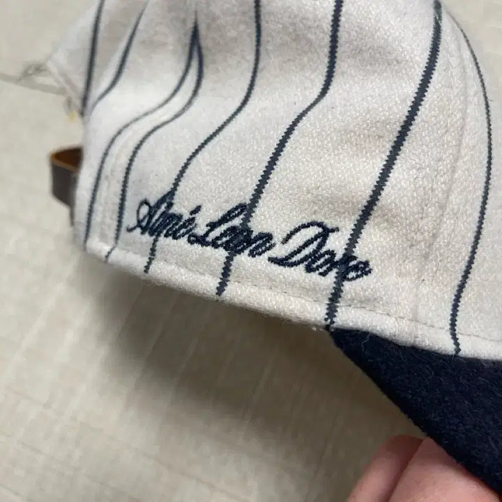 [BUNJANG] Aimé Leon Dore New Era Stripe Wool New York Yankees Cap / 에임레온도르 뉴에라 스트라이프 울 뉴욕양키스