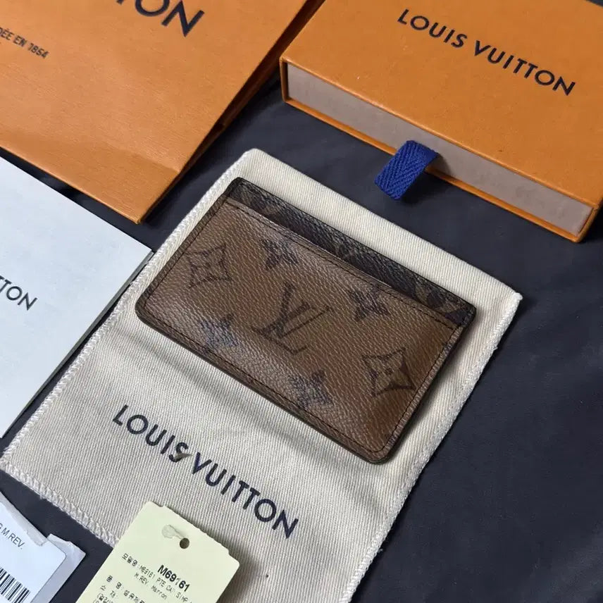 [BUNJANG] Louis Vuitton Reverse Card Wallet / [정품]무료 당일발송 풀구성 루이비통 리버스 카드지갑
