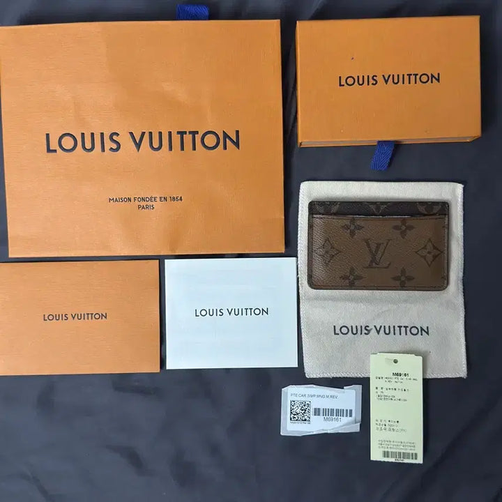 [BUNJANG] Louis Vuitton Reverse Card Wallet / [정품]무료 당일발송 풀구성 루이비통 리버스 카드지갑