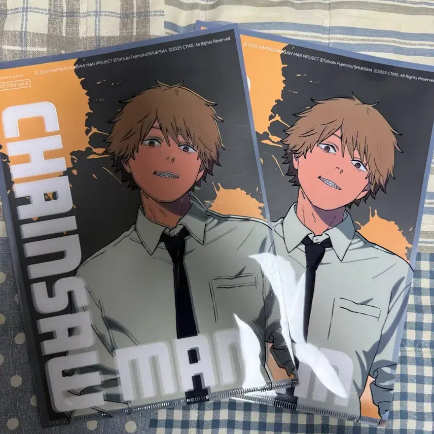 [BUNJANG] Chainsaw Man Denji POB Clear File / 체인소맨 특전 클리어 파일 (덴지)