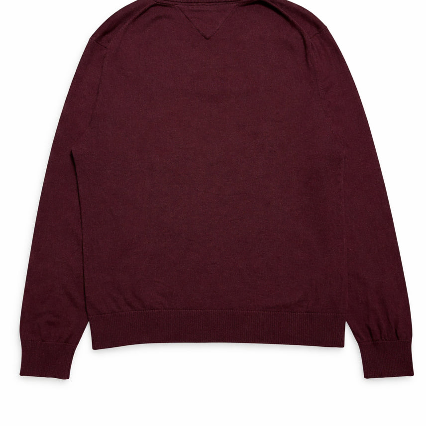 [BUNJANG] Tommy Hilfiger Cotton Cashmere V-Neck Knit Sweater / USA 미국 빈티지 y2k 타미힐피거 코튼 캐시미어 브이넥 니트 스웨터
