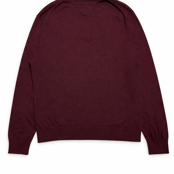 [BUNJANG] Tommy Hilfiger Cotton Cashmere V-Neck Knit Sweater / USA 미국 빈티지 y2k 타미힐피거 코튼 캐시미어 브이넥 니트 스웨터