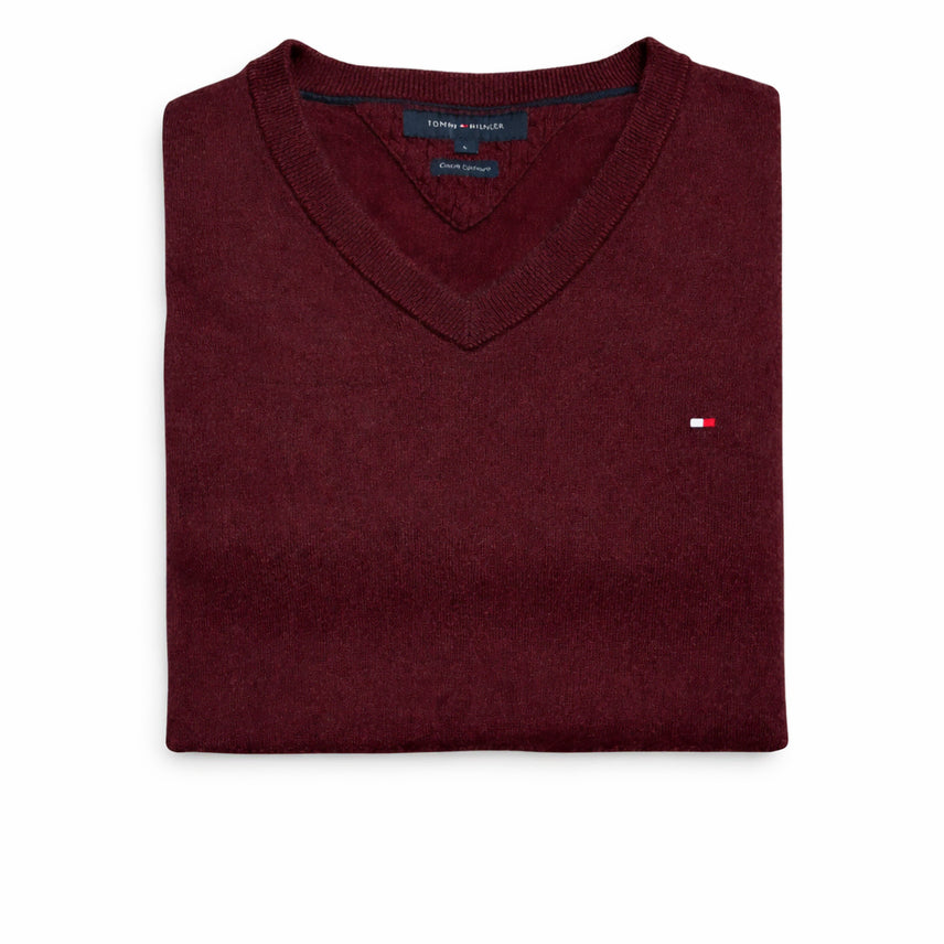 [BUNJANG] Tommy Hilfiger Cotton Cashmere V-Neck Knit Sweater / USA 미국 빈티지 y2k 타미힐피거 코튼 캐시미어 브이넥 니트 스웨터