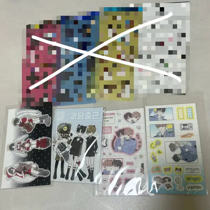 [BUNJANG] Goedamchulgeun Unofficial Sticker Set / 괴담출근 비공식 스티커