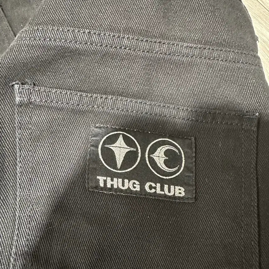 [BUNJANG] Thug Club Leather Pants / 떠그클럽 레더바지 thug club