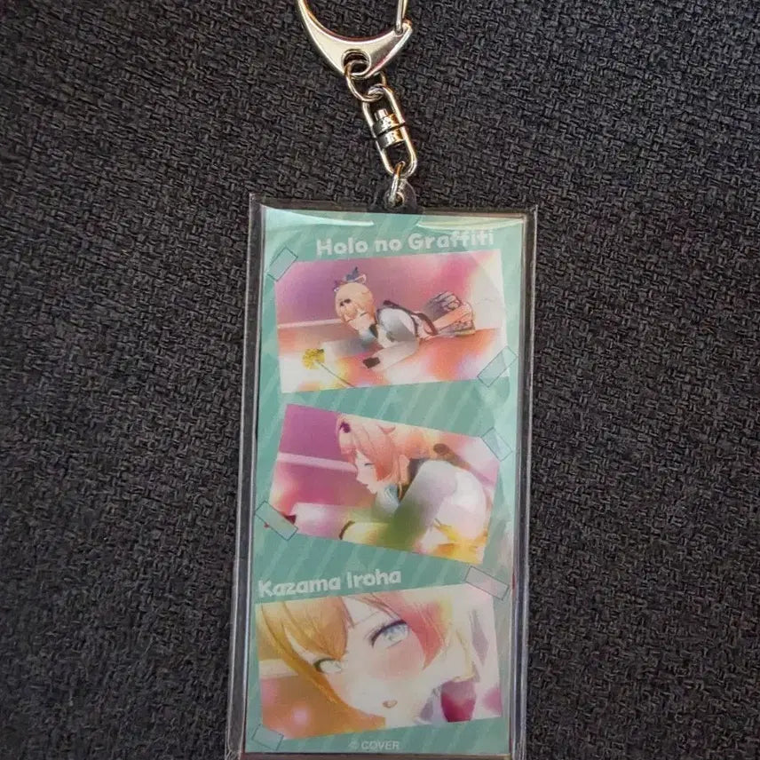 [BUNJANG] Hololive Kazama Iroha Hologra Acrylic Keyring / 홀로라이브 카자마 이로하 홀로그라 아크릴 키링