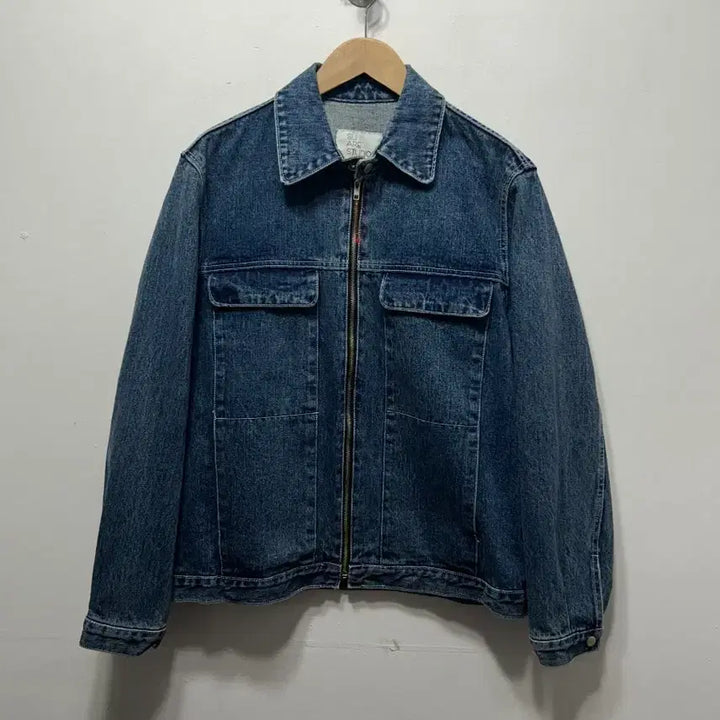 [BUNJANG] SUARE STUDIO Denim Blouson Jacket / SUARE STUDIO 데님 블루종 자켓 F