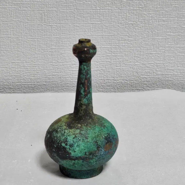 [BUNJANG] Antique Bronze Ewer Rare Shape / 옛날 청동 유병 정수병 희귀모양 애기 유병  청동병  정수병