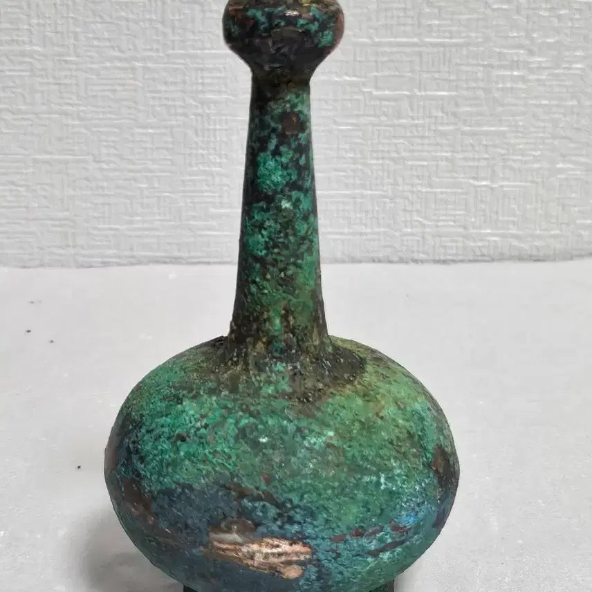 [BUNJANG] Antique Bronze Ewer Rare Shape / 옛날 청동 유병 정수병 희귀모양 애기 유병  청동병  정수병