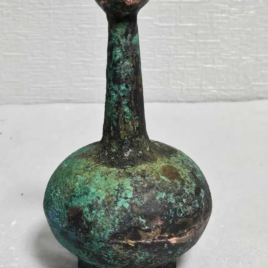[BUNJANG] Antique Bronze Ewer Rare Shape / 옛날 청동 유병 정수병 희귀모양 애기 유병  청동병  정수병