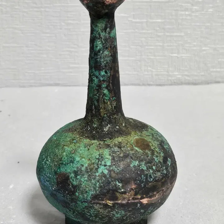 [BUNJANG] Antique Bronze Ewer Rare Shape / 옛날 청동 유병 정수병 희귀모양 애기 유병  청동병  정수병