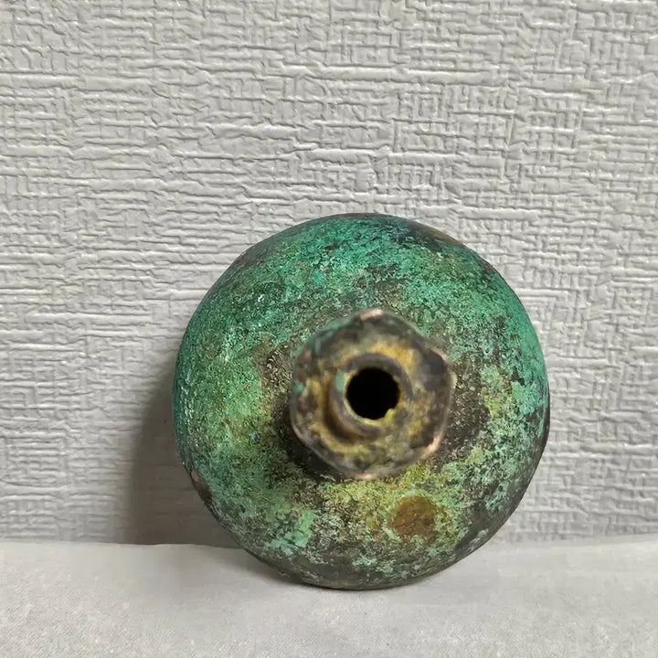 [BUNJANG] Antique Bronze Ewer Rare Shape / 옛날 청동 유병 정수병 희귀모양 애기 유병  청동병  정수병