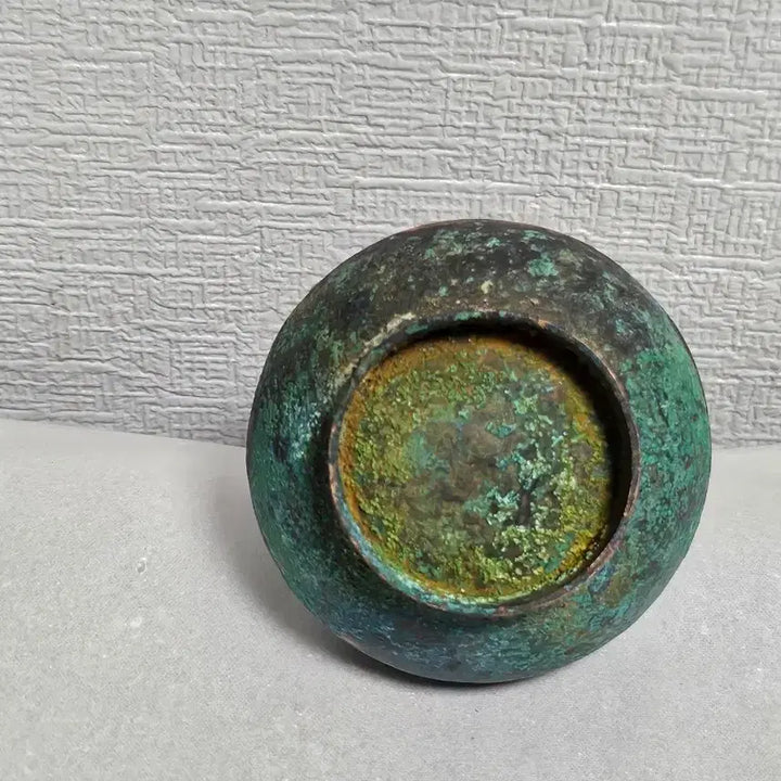 [BUNJANG] Antique Bronze Ewer Rare Shape / 옛날 청동 유병 정수병 희귀모양 애기 유병  청동병  정수병