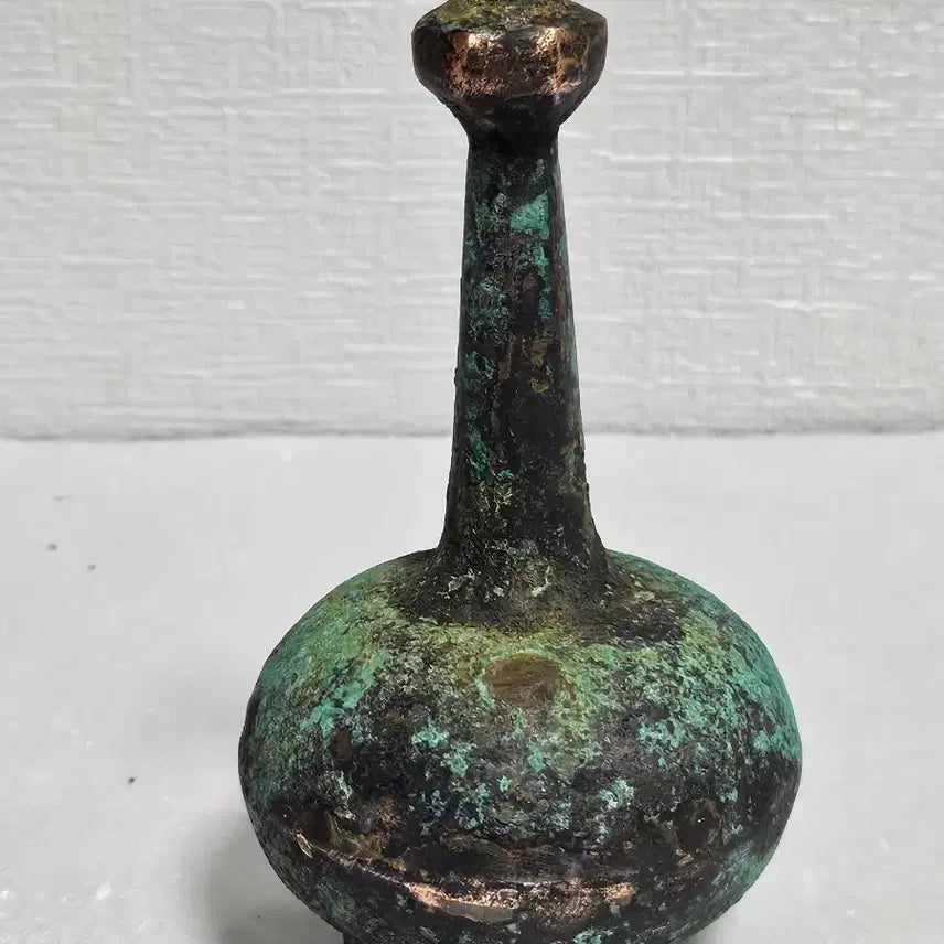 [BUNJANG] Antique Bronze Ewer Rare Shape / 옛날 청동 유병 정수병 희귀모양 애기 유병  청동병  정수병