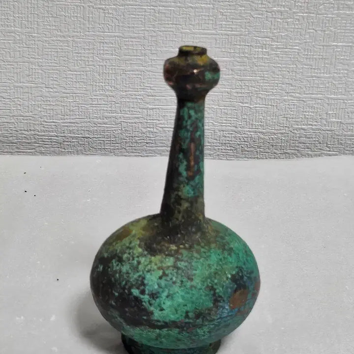 [BUNJANG] Antique Bronze Ewer Rare Shape / 옛날 청동 유병 정수병 희귀모양 애기 유병  청동병  정수병