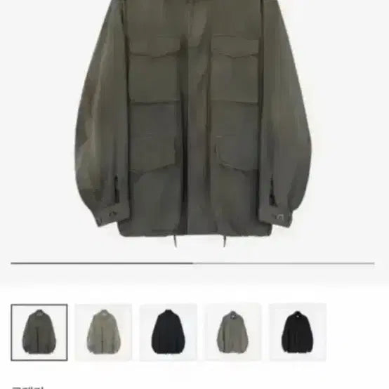 [BUNJANG] Polytelu Field Parka Olive Jacket / 폴리테루 필드 파카 2사이즈 올리브 새상품