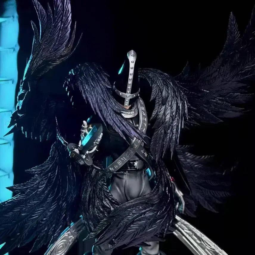 [BUNJANG] Digimon Mine HolyAngemon L Black Color VIP Resin Figure / [디지몬] Mine 홀리엔젤몬 L 블랙 컬러 vip 레진 피규어 미개봉