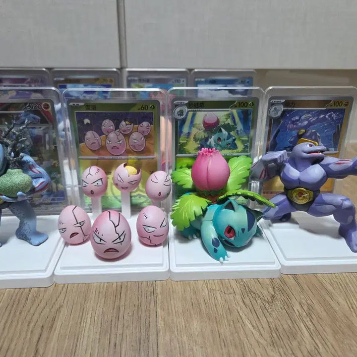 [BUNJANG] Pokemon Dream Painting Complete Set / 포켓몬 드림페인팅 중판 카드 피규어 전종