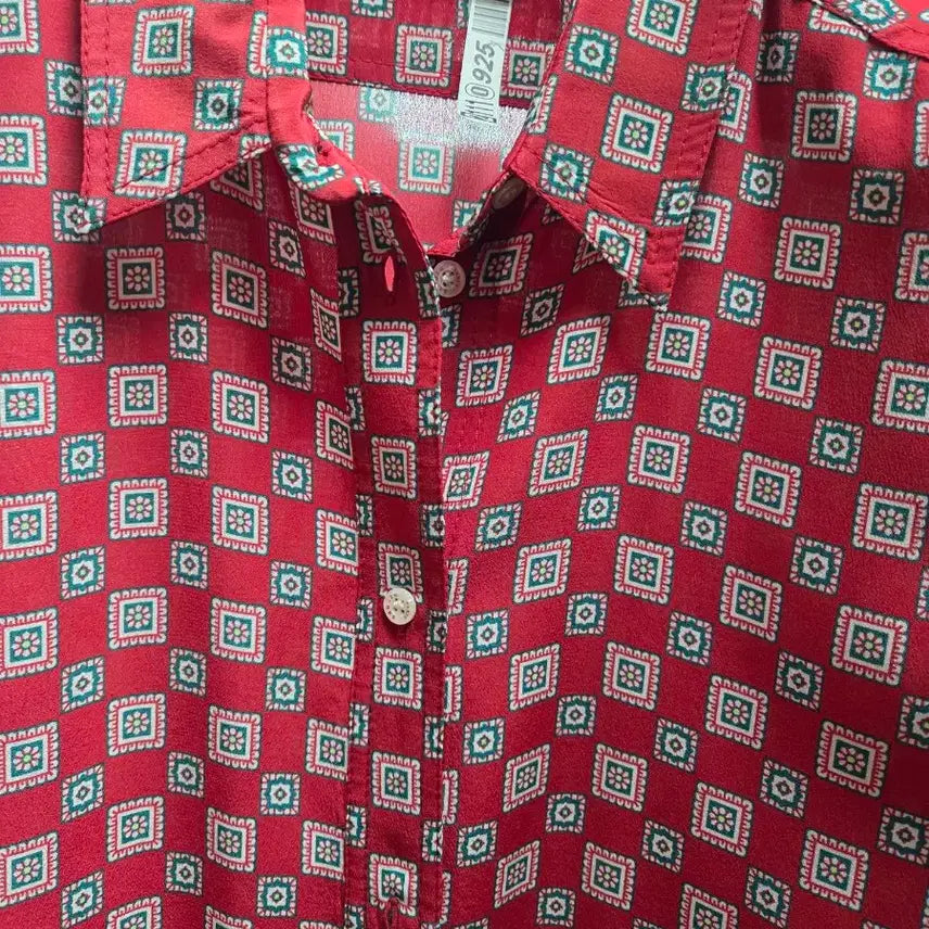[BUNJANG] Sandro Silk 100% Shirt 55 Size / 산드로 실크100 셔츠 55사이즈 (드라이 완료)