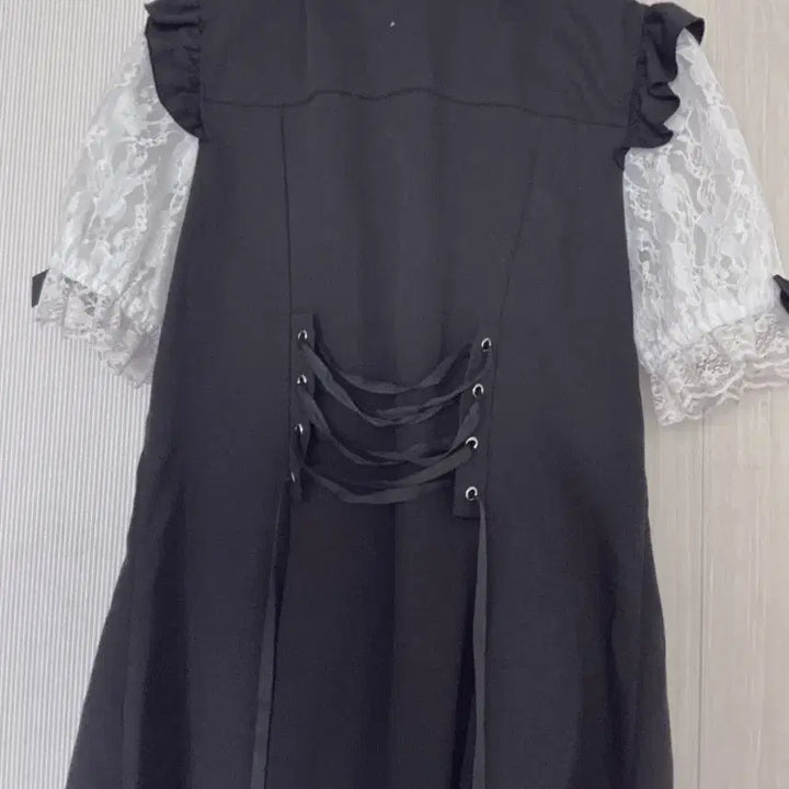 [BUNJANG] Secret Honey Lace Setup Short Sleeve Top / 오늘만 12 시크릿 허니 레이스 셋업 반팔 급처