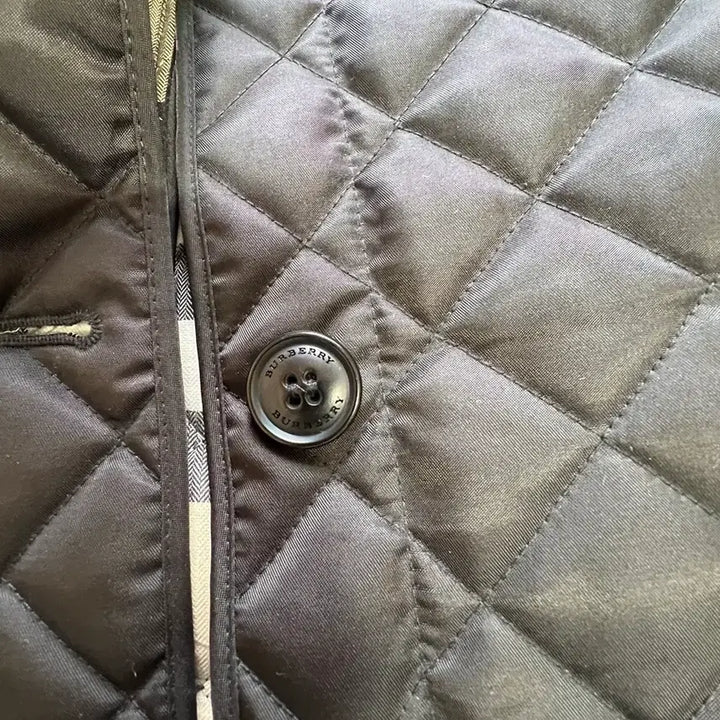 [BUNJANG] Burberry Frankby Black Quilted Jacket / 버버리 프랭크비 블랙 퀼팅 자켓