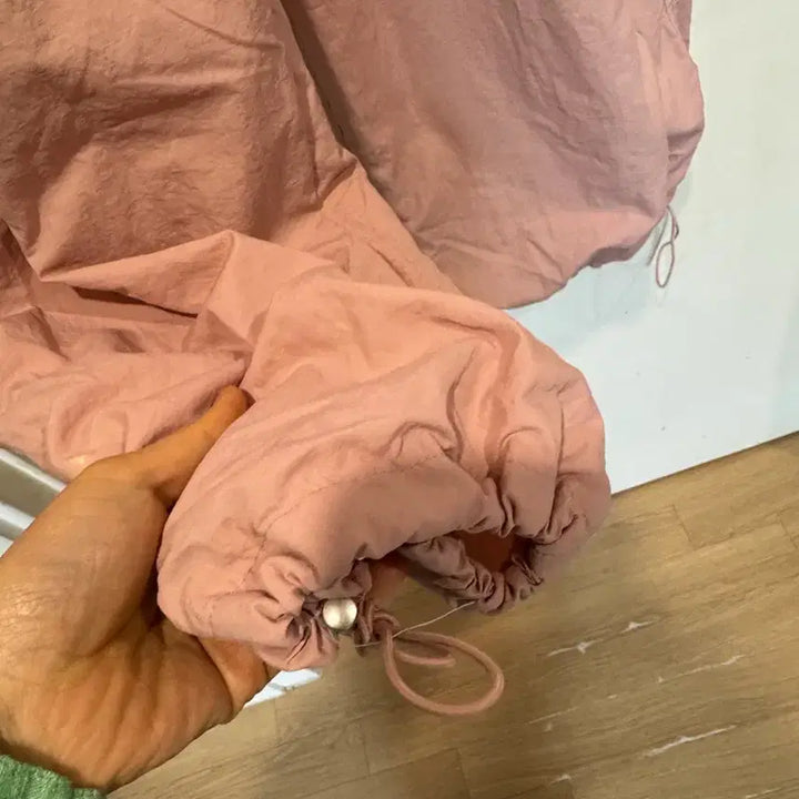 [BUNJANG] The Mysterious Hotel Pink Cargo Pants / 더미스테리어스호텔 핑크 카고 팬츠
