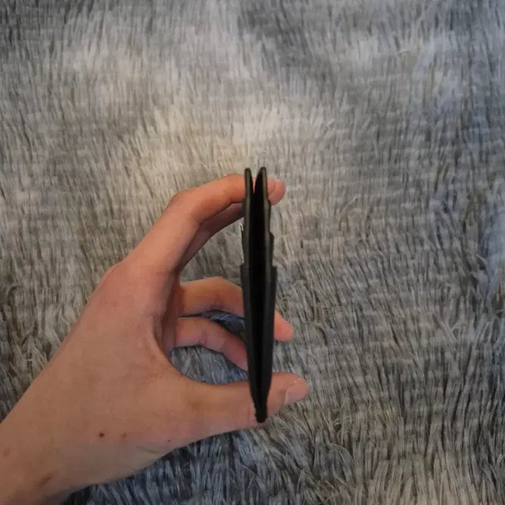[BUNJANG] Thom Browne Pebble Grain Card Wallet / [OS] 22S 톰브라운 삼선 페블 그레인 블랙 카드지갑