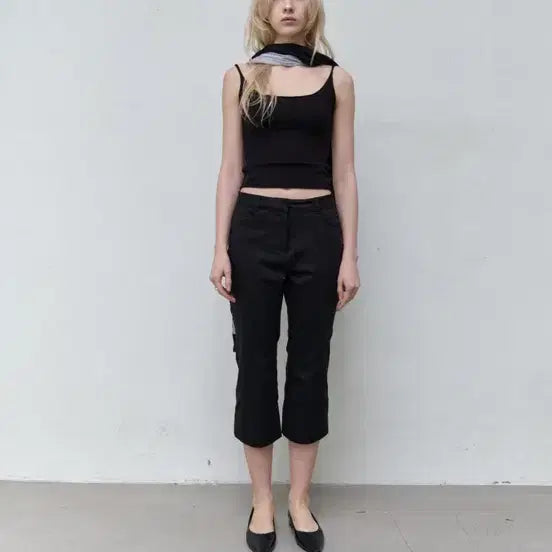 [BUNJANG] SEORAN Side Detail Capris Pants / SEORAN 유행템 카프리 팬츠