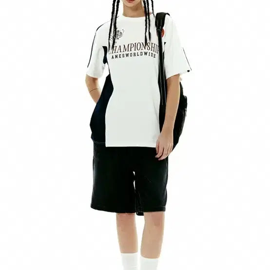 [BUNJANG] AMES Worldwide Championship Short Sleeve T-shirt / 아메스 월드와이드 챔피온십 반팔티