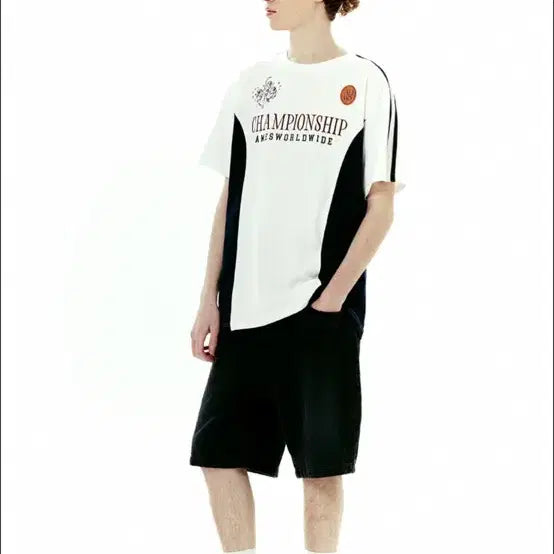 [BUNJANG] AMES Worldwide Championship Short Sleeve T-shirt / 아메스 월드와이드 챔피온십 반팔티