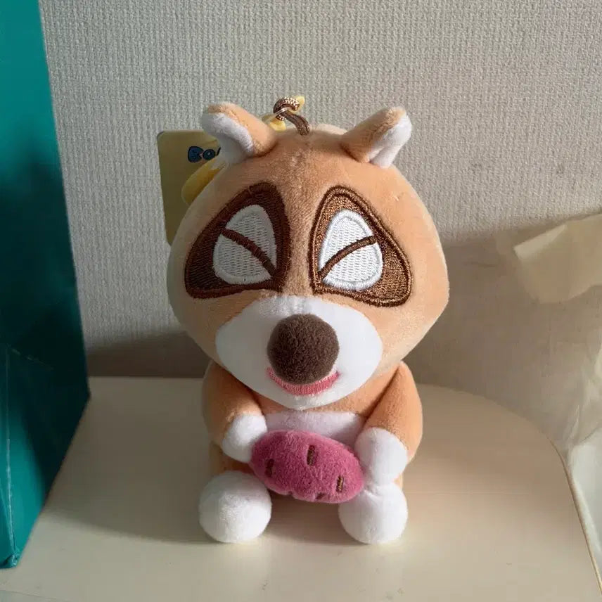 [BUNJANG] Bonobono &amp; Neoburi Doll Keychain Bundle Set / [새상품] 보노보노 / 너부리 인형 키링 일괄
