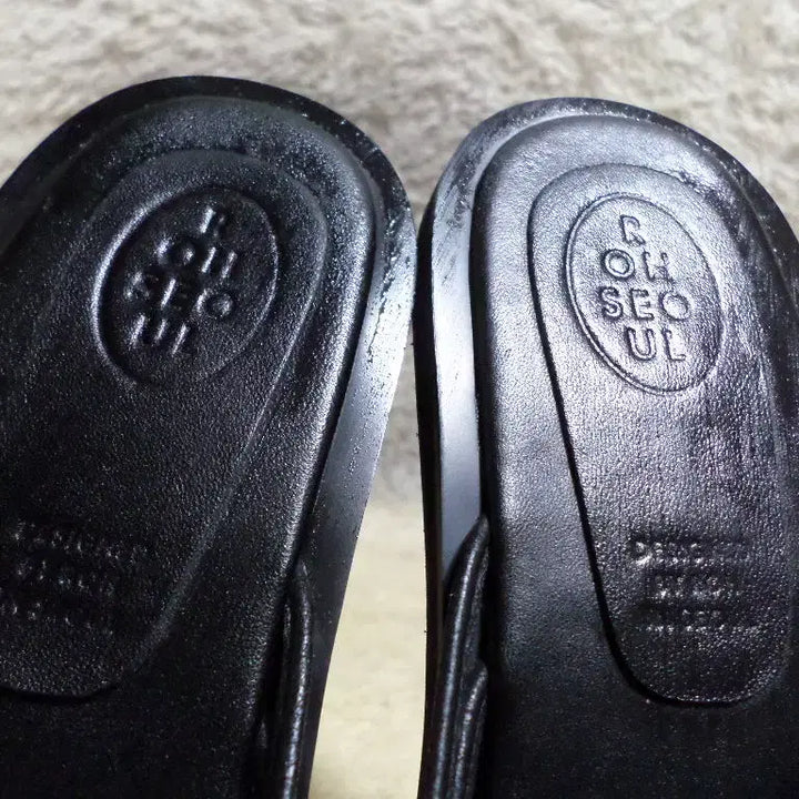 [BUNJANG] Ro Seoul Flip Flop Sandals / 후루룩구제 250 로서울 타이 플리플랍 조리 샌들 슬리퍼 중고 신발